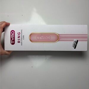 Tymo Ring pink‎ hair straightener comb